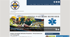 Desktop Screenshot of paramedicrefresher.com